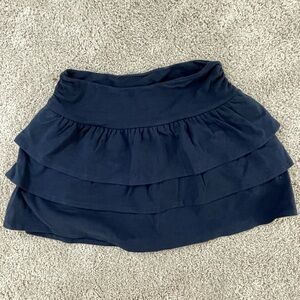 Hollister Navy Blue Mini Skirt